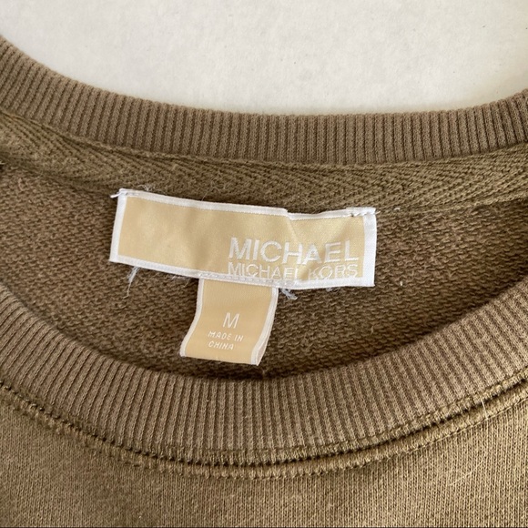 - Michael Kors Olive Swearshirt - Picture 4 of 6